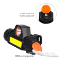 USB Rechargeable Magnetic COB LED Headlamp